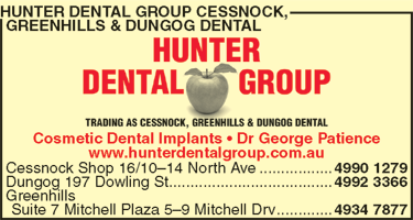 Hunter Dental Group Cessnock, Greenhills & Dungog Dental - Gold Coast Dentists 2